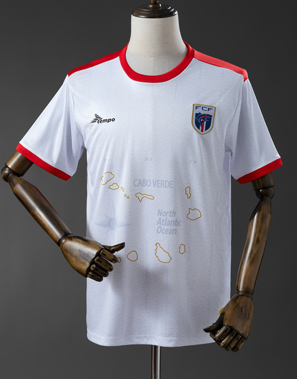 Camiseta Cabo Verde Visitante WC 2026