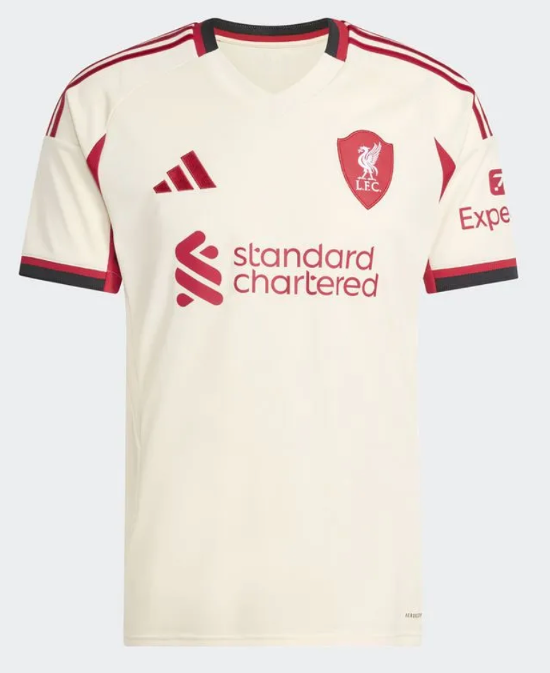Camiseta Liverpool Visitante 25/26